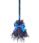Broom Witch Blue 85 Cm 