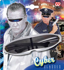 Silver Robot Glasses
