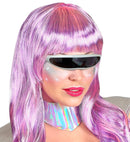 Silver Robot Glasses