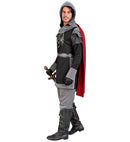 Dark Knight  Hooded Coat With Cape 