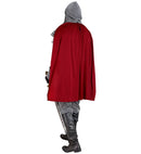 Dark Knight  Hooded Coat With Cape 