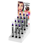 Purple Make-Up Pencils Display Box - 3,5 Ml