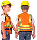 Builder  Vest, Helmet, Saw, Hammer, Screwdriver 