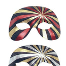 1/2 Face Forehead Eyes Colour Eye Masks Unisex 2