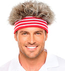 Headband With Plush Hair The 80S 