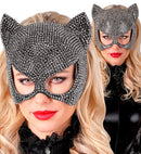 Eye Mask Cat Strass