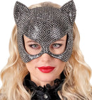 Eye Mask Cat Strass