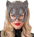 Eye Mask Cat Strass