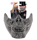 Face Mask Skull Strass