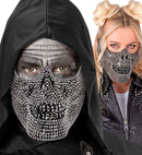 Face Mask Skull Strass