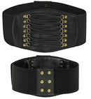 Corset Belt Stretch Black S/L Size 