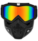 Tactical Mask Mirror Lens Rainbow