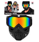 Tactical Mask Mirror Lens Rainbow