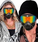 Tactical Mask Mirror Lens Rainbow