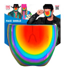 Face Shield Mirror Lens Rainbow