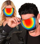 Face Shield Mirror Lens Rainbow