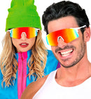Glasses Mirror Lens Rainbow