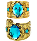 Bracelet Gold With Gemstone Topaz