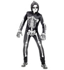 Skeleton  Hooded Overalls 