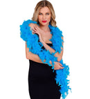 Azure Feather Boa - 1,80 M - 80 G