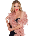 Antique Rose Feather Boa - 1,80 M - 80 G