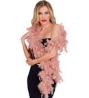 Antique Rose Feather Boa - 1,80 M - 80 G