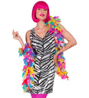 Multicolor Feather Boa - 1,80 M - 80 G