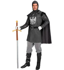 Knight  Coat With Cape, Belt, Hood 
