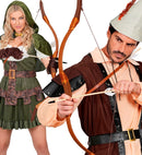 Bow And Arrow Set  Bow 103 Cm, Quiver, 3 Arrows 53 Cm 