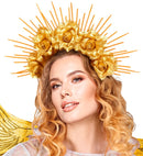 Halo Spiked With Roses Gold
