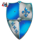 Shield Fleur-De-Lis Wooden 50X32 Cm 
