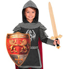 Shield Lionheart Wooden 50X32 Cm 