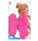 Pink Foldable Feather Wings 50X50 Cm
