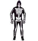 Skeleton  Hooded Jumpsuit 