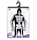 Skeleton  Hooded Jumpsuit 