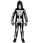 Skeleton  Hooded Jumpsuit 
