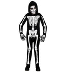 Skeleton  Hooded Jumpsuit 