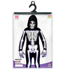 Skeleton  Hooded Jumpsuit 