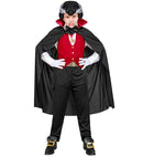 Vampire  Vest, Cummerbund, Bow Tie, Necklace With Medallion, Gloves, Cape 