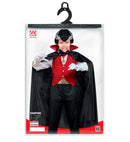 Vampire  Vest, Cummerbund, Bow Tie, Necklace With Medallion, Gloves, Cape 