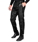 Party Fashion Pants  Black Sequin Pants 