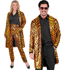 Party Fashion Coat  Animalier Tiger Sequin Coat 