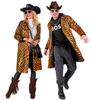 Party Fashion Coat  Animalier Tiger Sequin Coat 