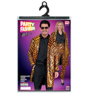 Party Fashion Coat  Animalier Tiger Sequin Coat 
