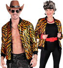 Party Fashion Bomber  Animalier Tiger Sequin Bomber 