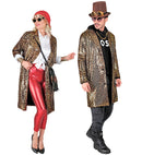 Party Fashion Coat  Animalier Leopard Sequin Coat 