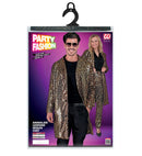Party Fashion Coat  Animalier Leopard Sequin Coat 