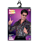 Party Fashion Shirt  Multicolor Sequin Shirt 
