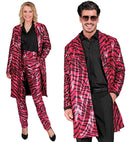 Party Fashion Coat  Pink Animalier Sequin Coat 