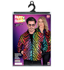 Party Fashion Bomber  Rainbow Animalier Tiger Sequin Bomber 